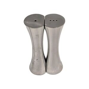 Nambe Hug Salt & Pepper Shakers Set, Alloy Metal 1995